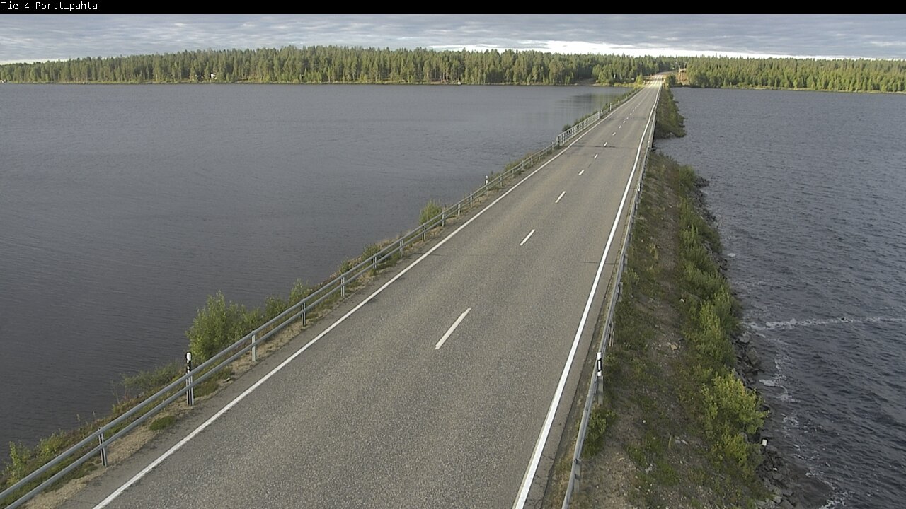 Weather Camera Image Road 4 Sodankylä, Porttipahta, Sodankylä, Lappi