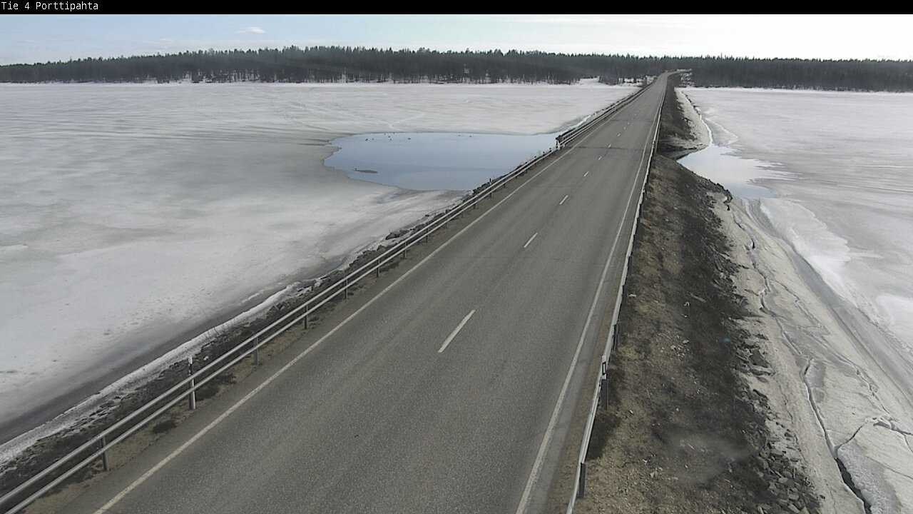 Kelikamerat Kuva Tie 4 Sodankylä, Porttipahta, Sodankylä, Lappi
