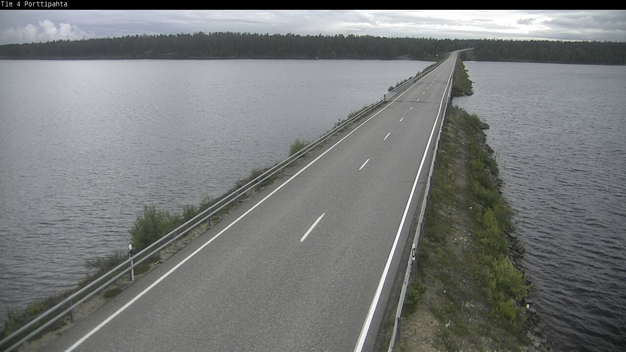 Weather Camera Image Road 4 Sodankylä, Porttipahta, Sodankylä, Lappi
