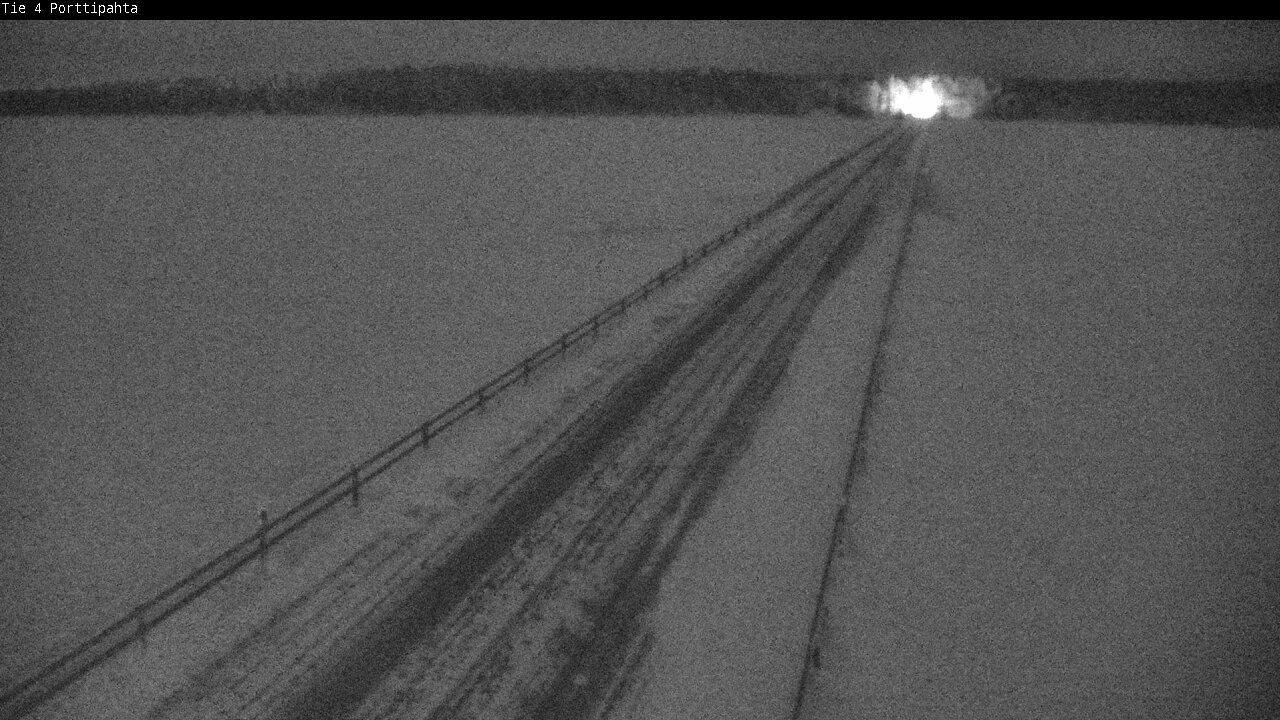 Weather Camera Image Road 4 Sodankylä, Porttipahta, Sodankylä, Lappi