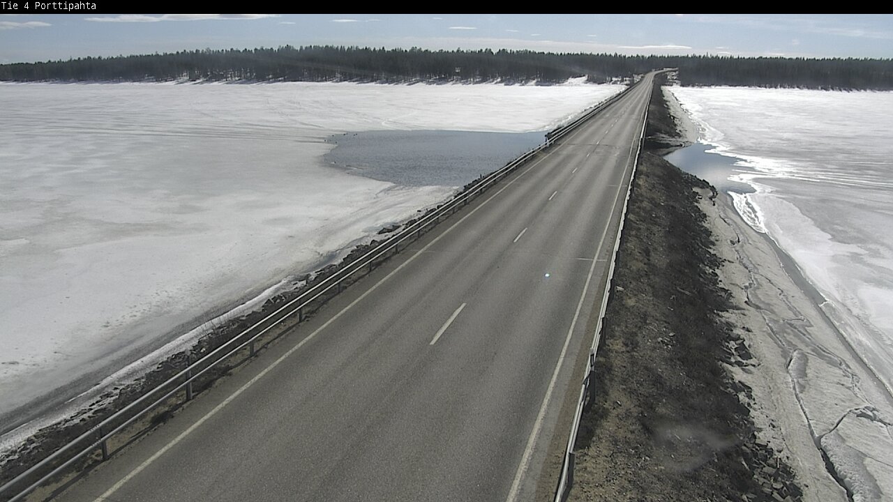 Kelikamerat Kuva Tie 4 Sodankylä, Porttipahta, Sodankylä, Lappi