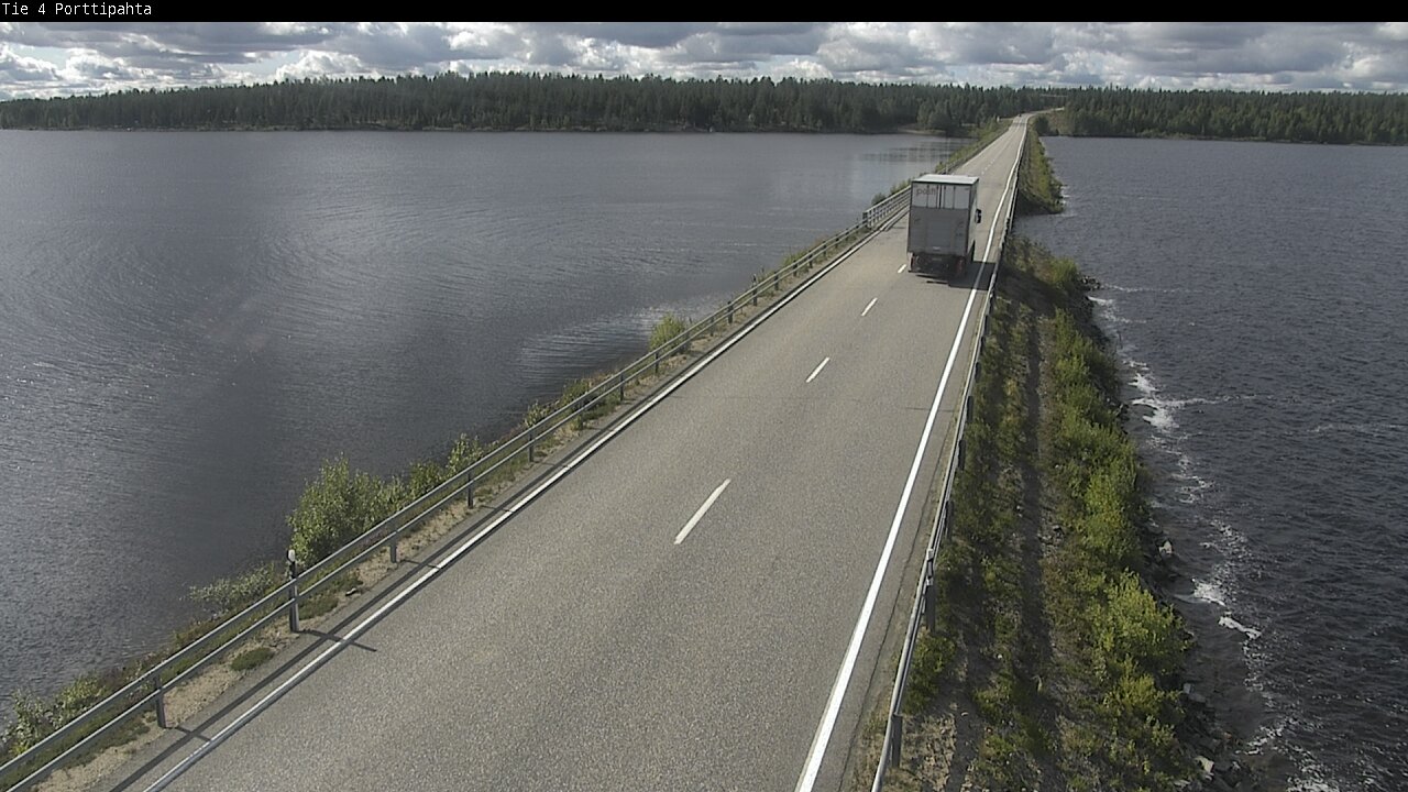 Kelikamerat Kuva Tie 4 Sodankylä, Porttipahta, Sodankylä, Lappi
