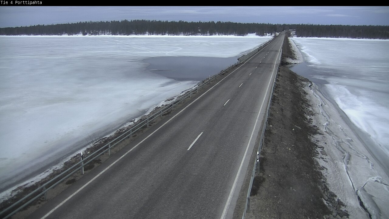 Kelikamerat Kuva Tie 4 Sodankylä, Porttipahta, Sodankylä, Lappi