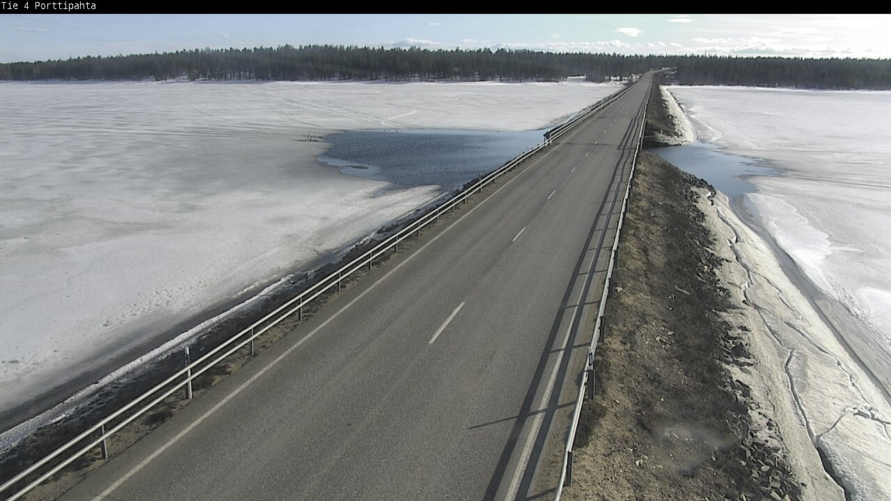 Kelikamerat Kuva Tie 4 Sodankylä, Porttipahta, Sodankylä, Lappi