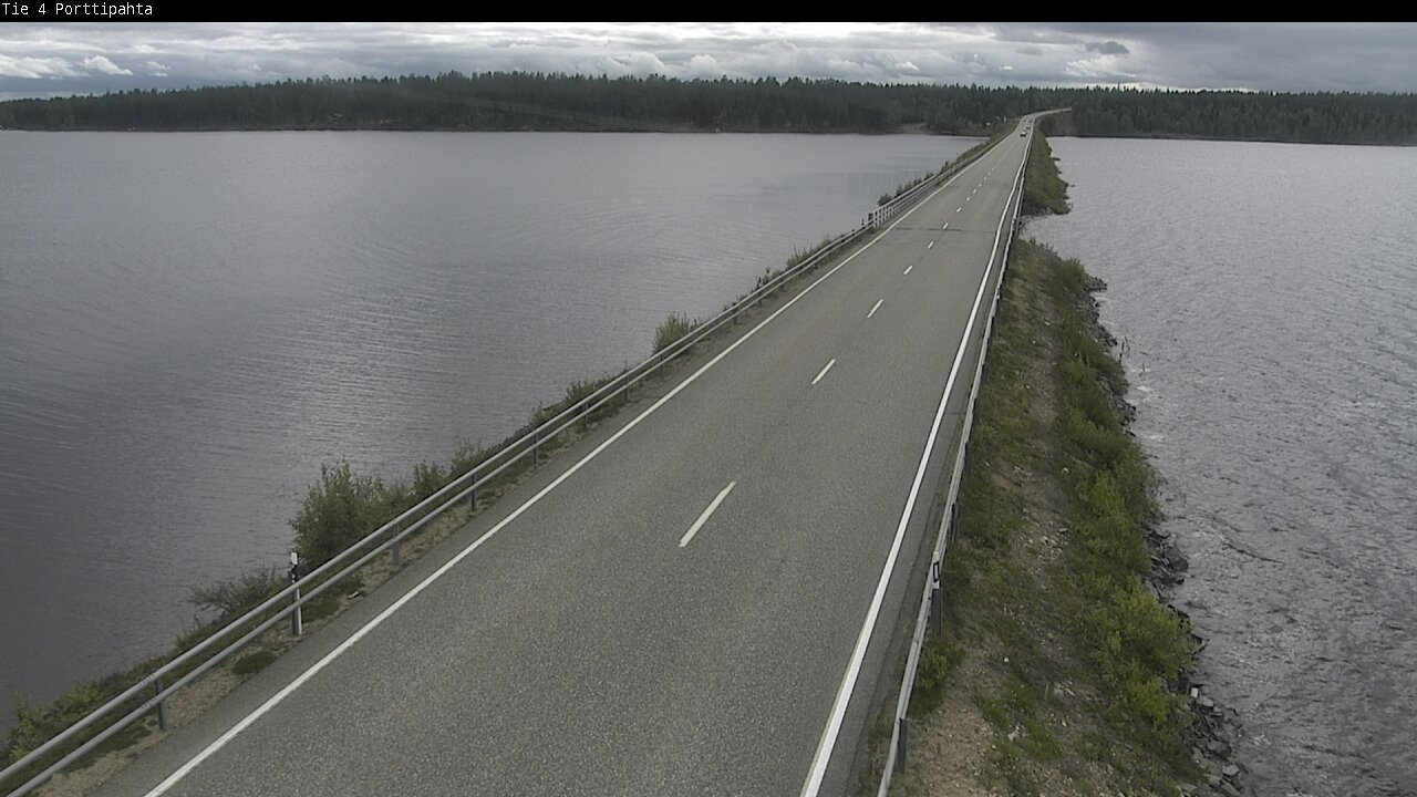 Weather Camera Image Road 4 Sodankylä, Porttipahta, Sodankylä, Lappi