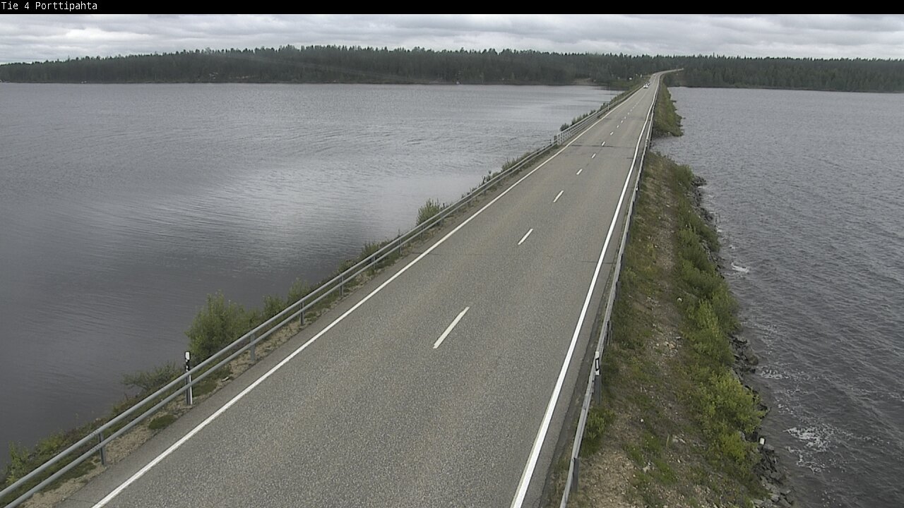 Weather Camera Image Road 4 Sodankylä, Porttipahta, Sodankylä, Lappi