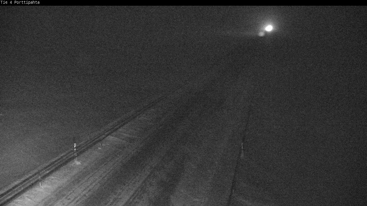 Weather Camera Image Road 4 Sodankylä, Porttipahta, Sodankylä, Lappi