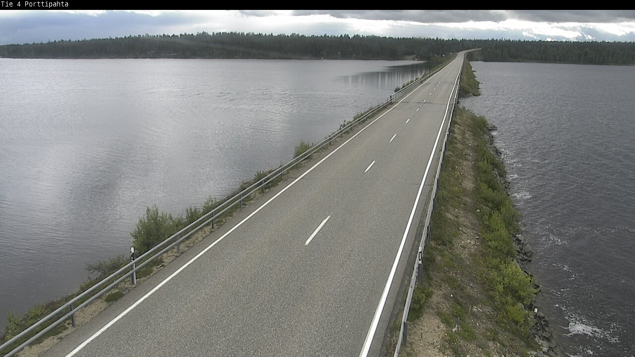 Weather Camera Image Road 4 Sodankylä, Porttipahta, Sodankylä, Lappi