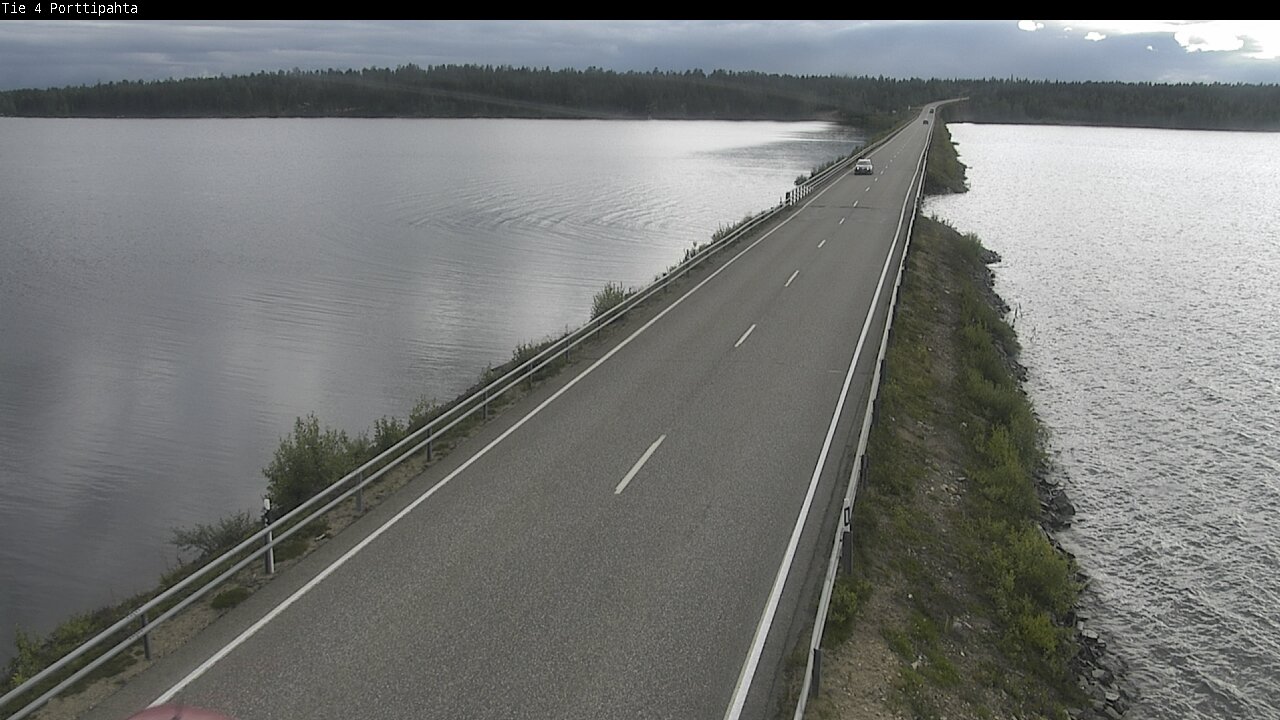 Weather Camera Image Road 4 Sodankylä, Porttipahta, Sodankylä, Lappi