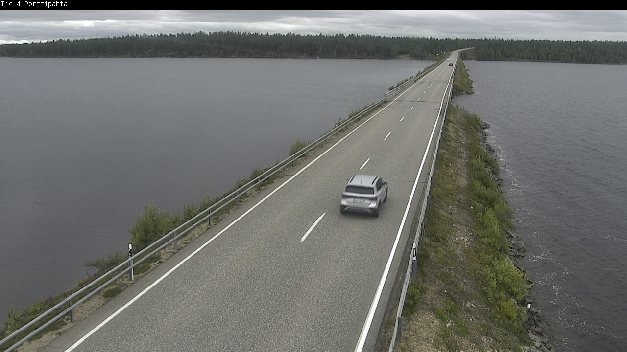 Weather Camera Image Road 4 Sodankylä, Porttipahta, Sodankylä, Lappi