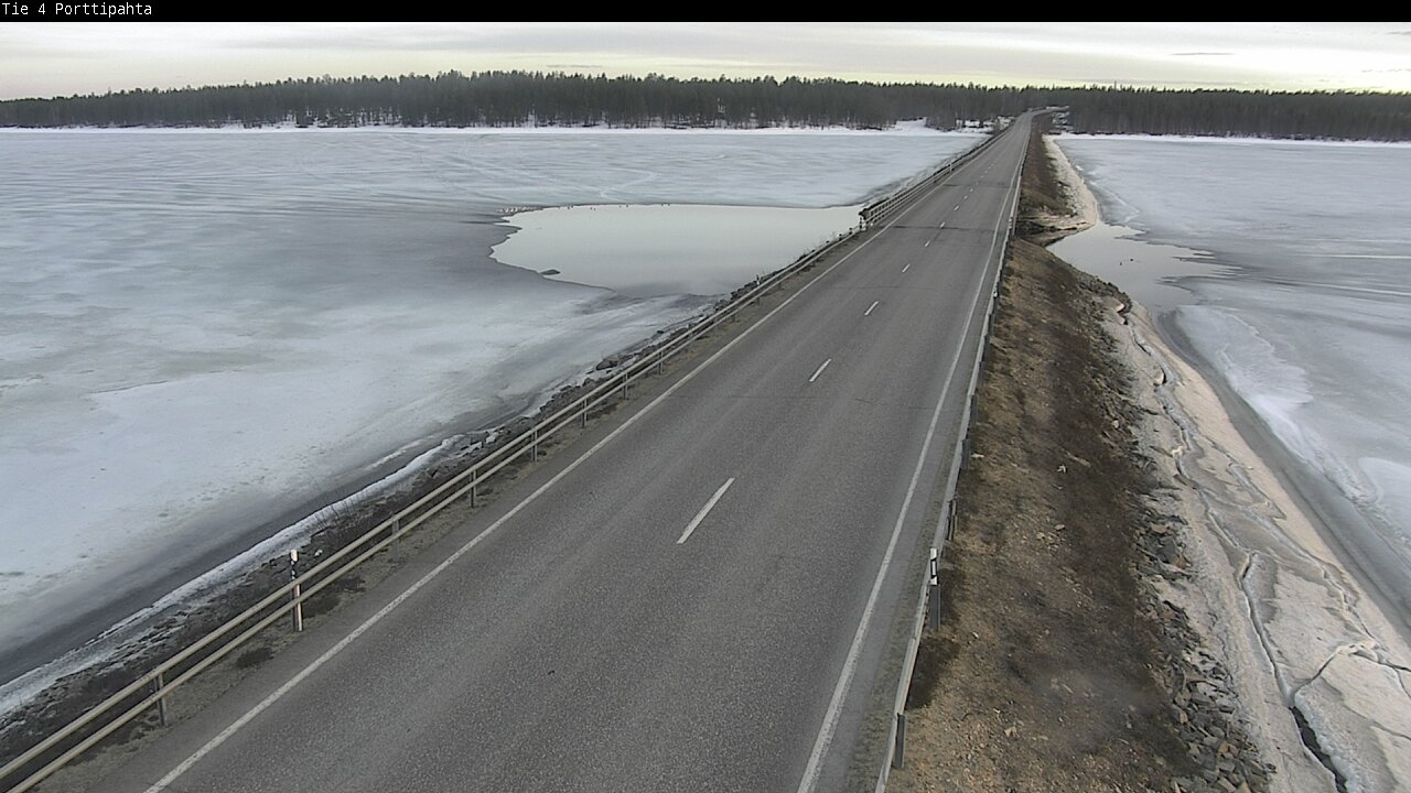 Kelikamerat Kuva Tie 4 Sodankylä, Porttipahta, Sodankylä, Lappi