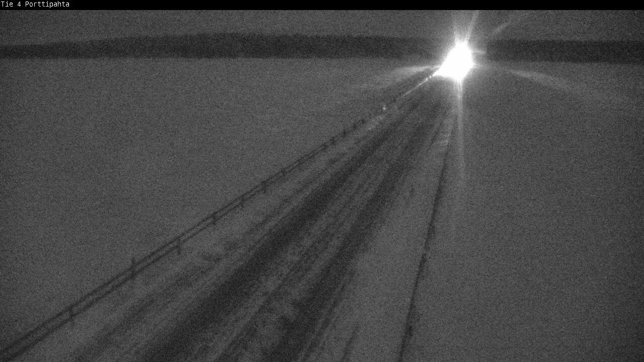 Weather Camera Image Road 4 Sodankylä, Porttipahta, Sodankylä, Lappi