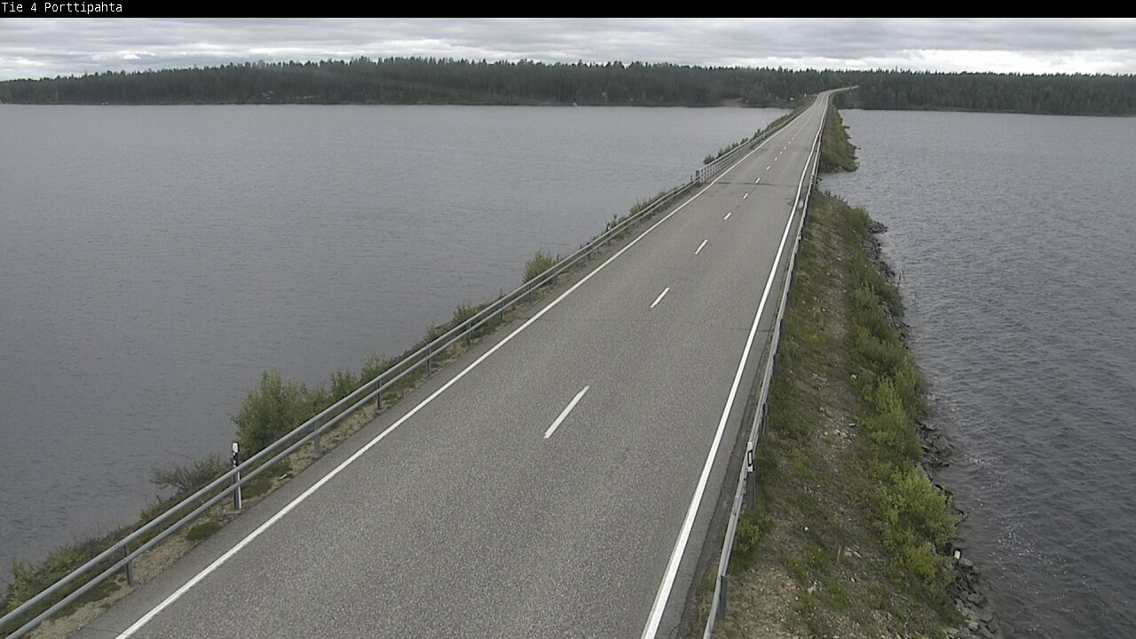 Weather Camera Image Road 4 Sodankylä, Porttipahta, Sodankylä, Lappi