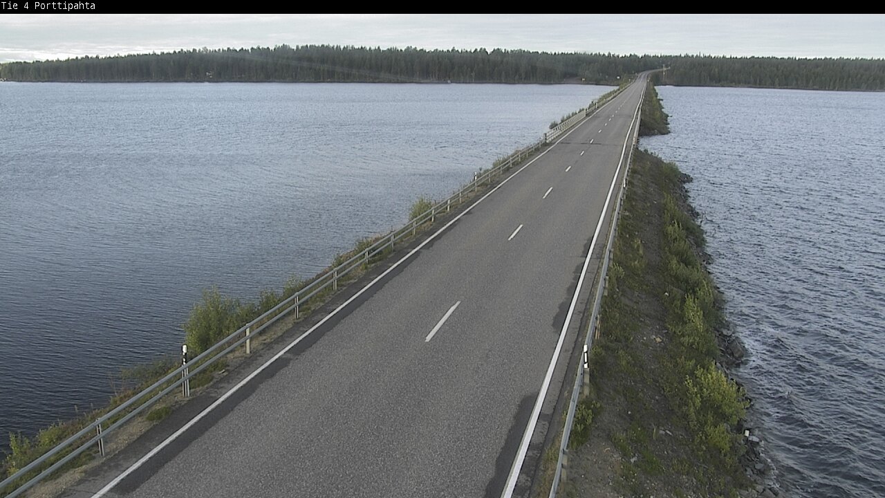 Weather Camera Image Road 4 Sodankylä, Porttipahta, Sodankylä, Lappi