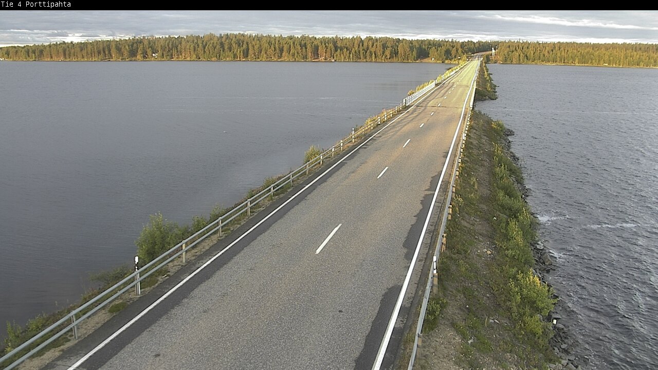 Weather Camera Image Road 4 Sodankylä, Porttipahta, Sodankylä, Lappi