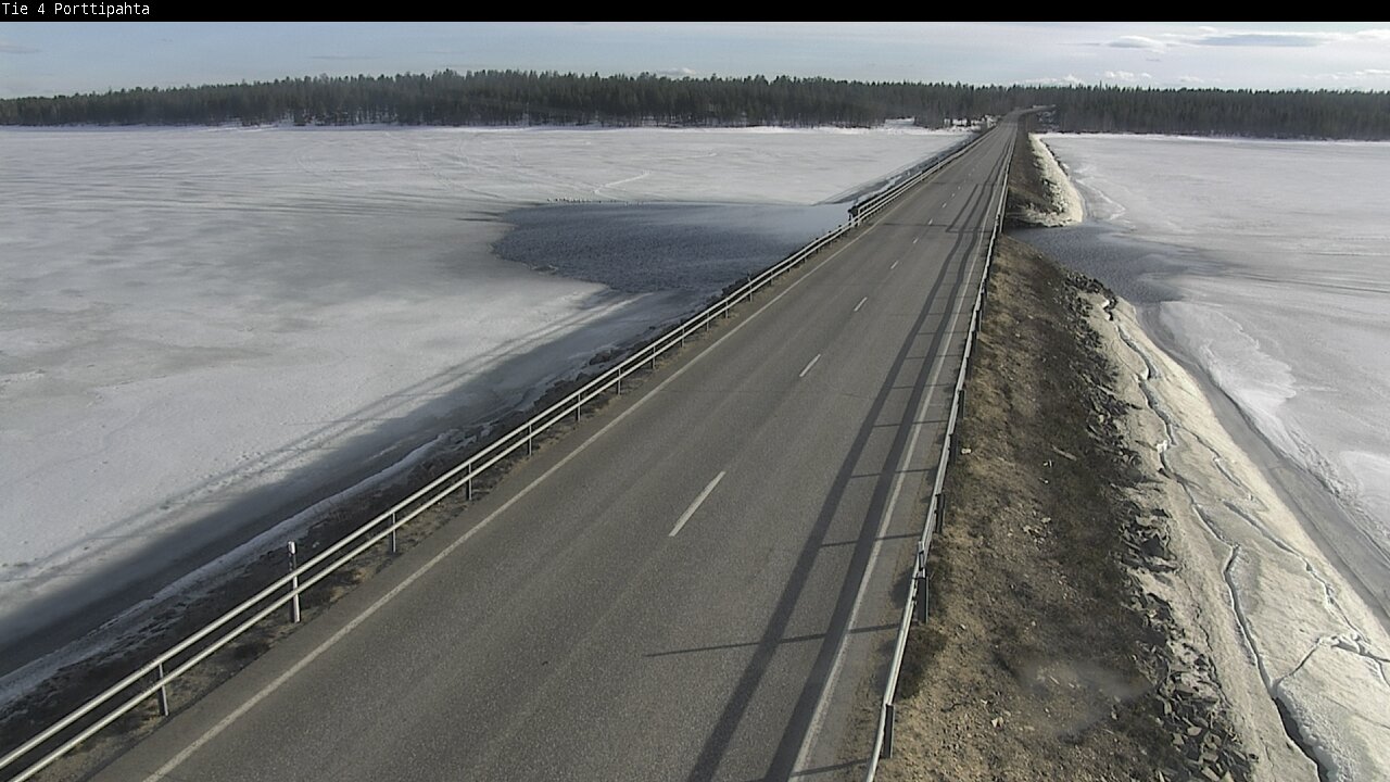 Kelikamerat Kuva Tie 4 Sodankylä, Porttipahta, Sodankylä, Lappi