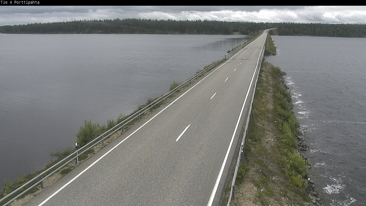 Weather Camera Image Road 4 Sodankylä, Porttipahta, Sodankylä, Lappi