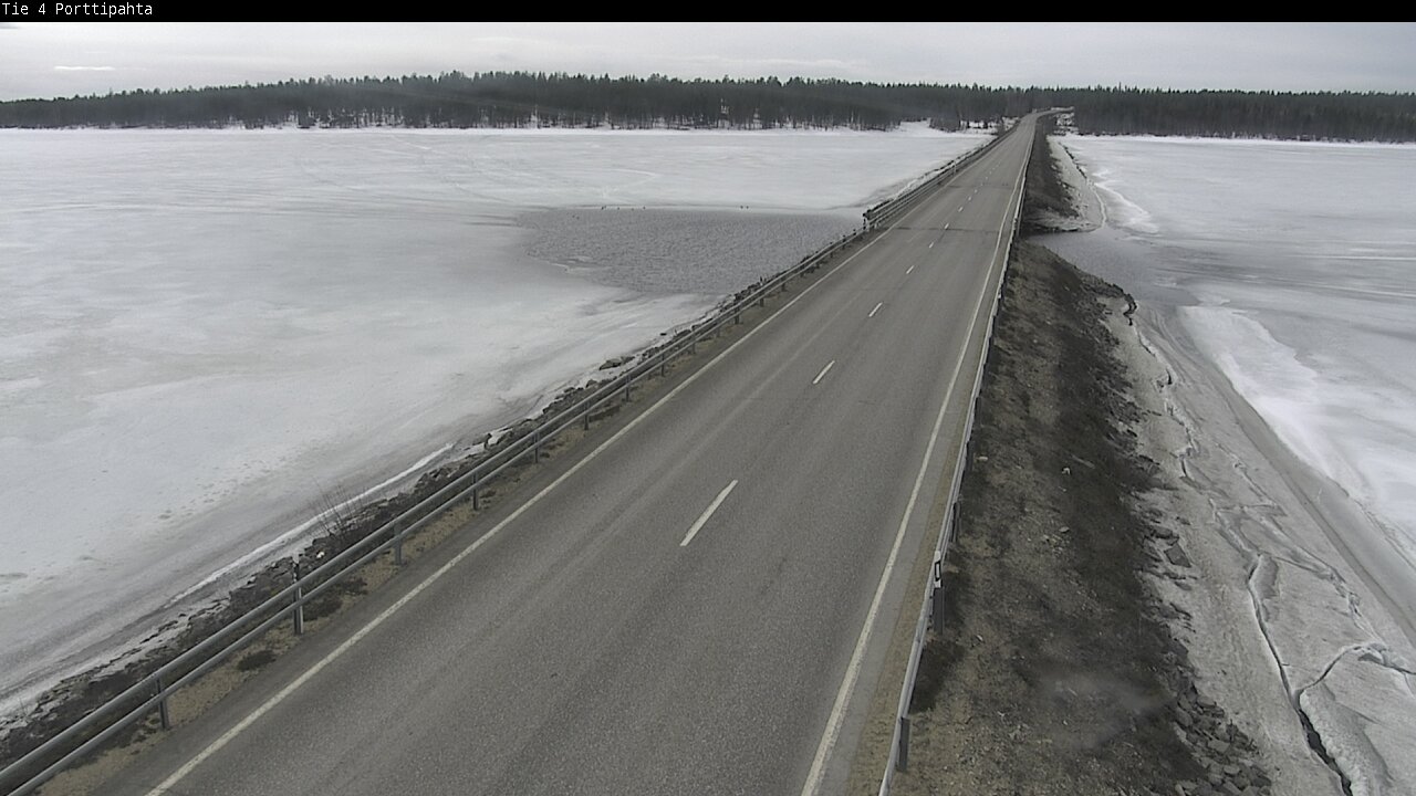 Kelikamerat Kuva Tie 4 Sodankylä, Porttipahta, Sodankylä, Lappi