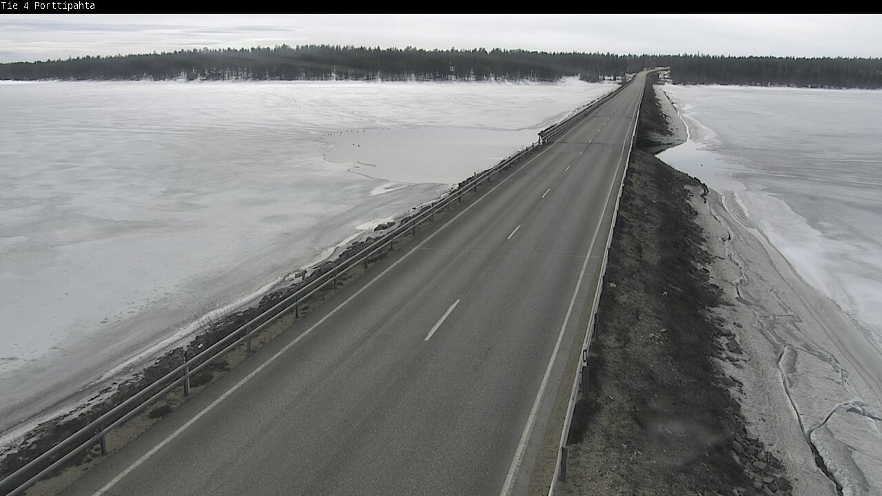 Kelikamerat Kuva Tie 4 Sodankylä, Porttipahta, Sodankylä, Lappi