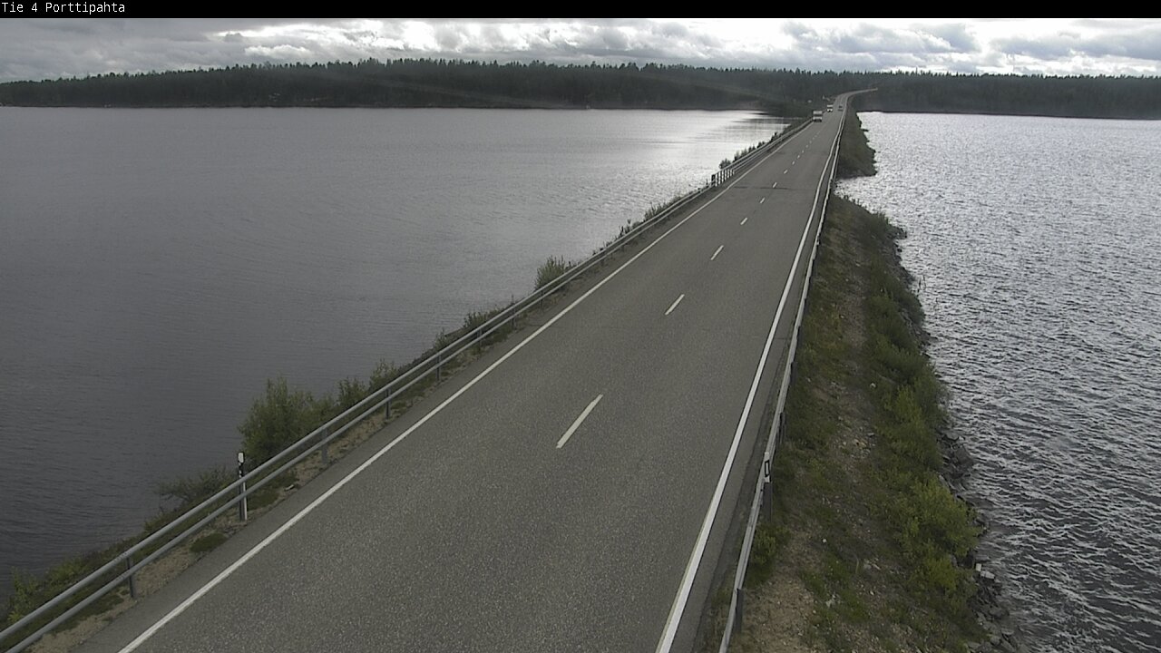 Weather Camera Image Road 4 Sodankylä, Porttipahta, Sodankylä, Lappi