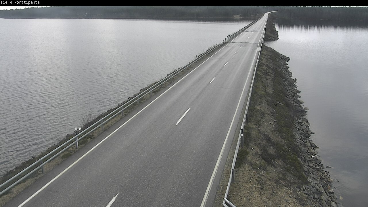 Kelikamerat Kuva Tie 4 Sodankylä, Porttipahta, Sodankylä, Lappi