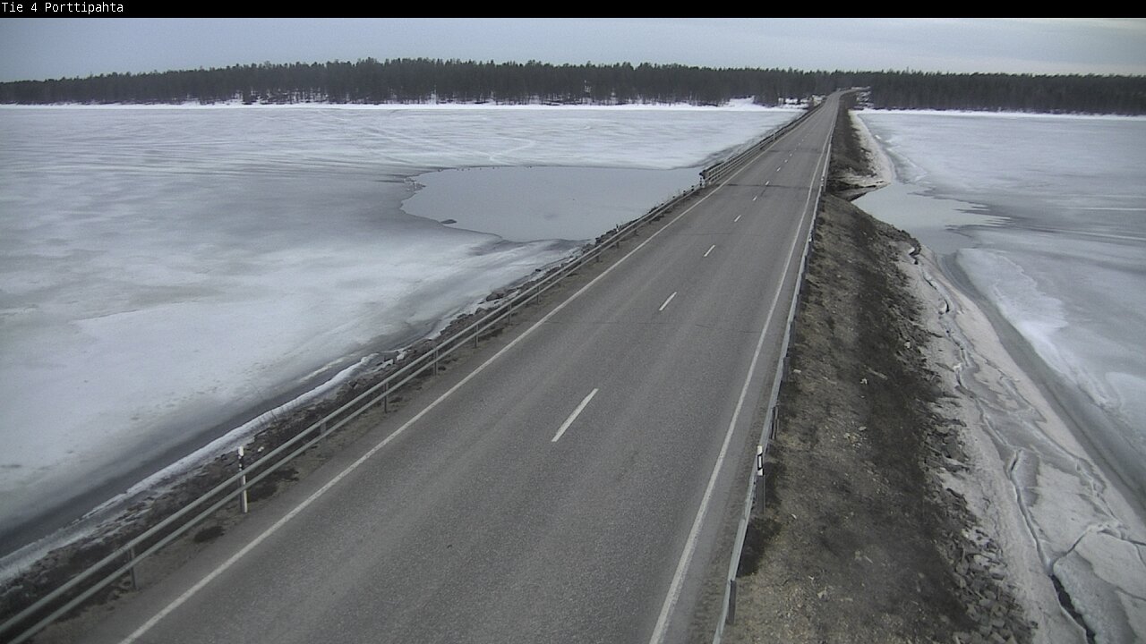 Kelikamerat Kuva Tie 4 Sodankylä, Porttipahta, Sodankylä, Lappi