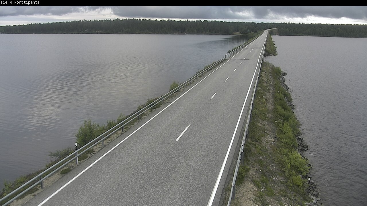 Weather Camera Image Road 4 Sodankylä, Porttipahta, Sodankylä, Lappi