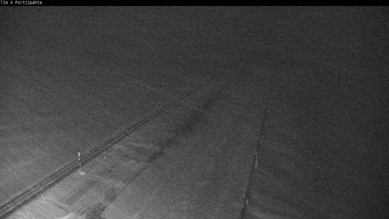 Weather Camera Image Road 4 Sodankylä, Porttipahta, Sodankylä, Lappi