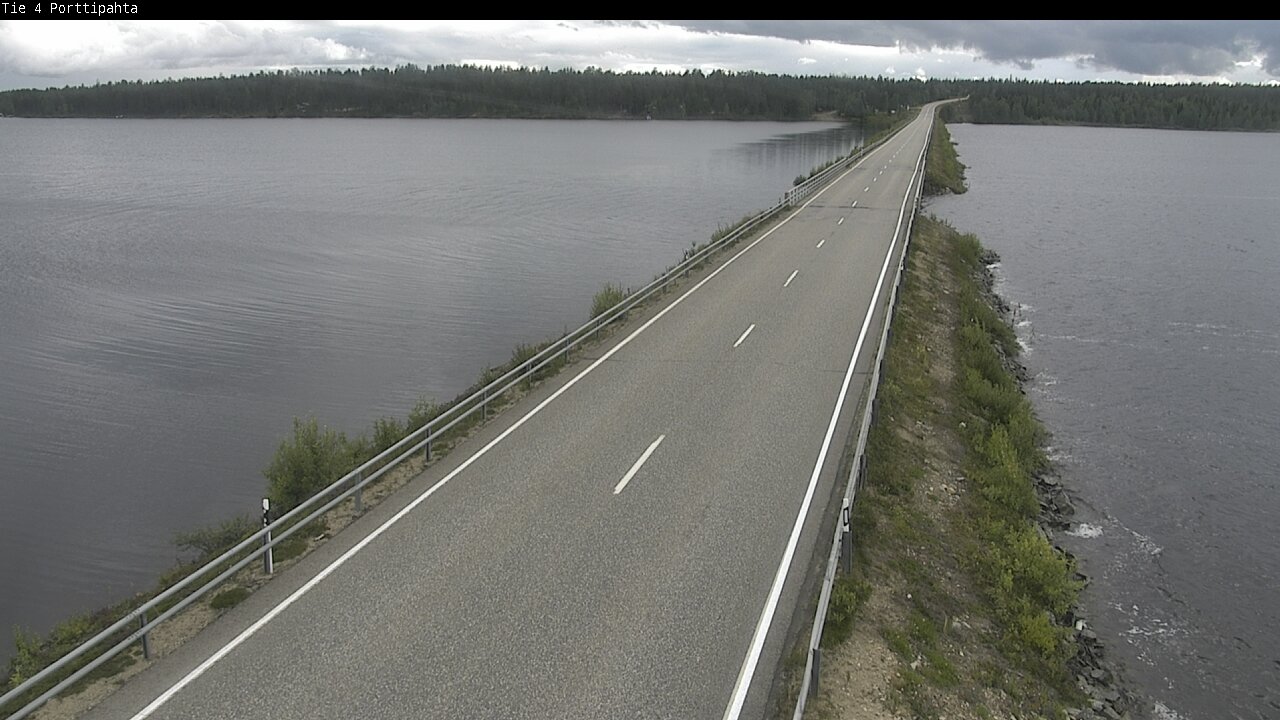 Weather Camera Image Road 4 Sodankylä, Porttipahta, Sodankylä, Lappi