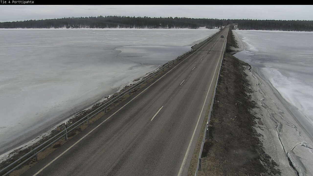 Kelikamerat Kuva Tie 4 Sodankylä, Porttipahta, Sodankylä, Lappi