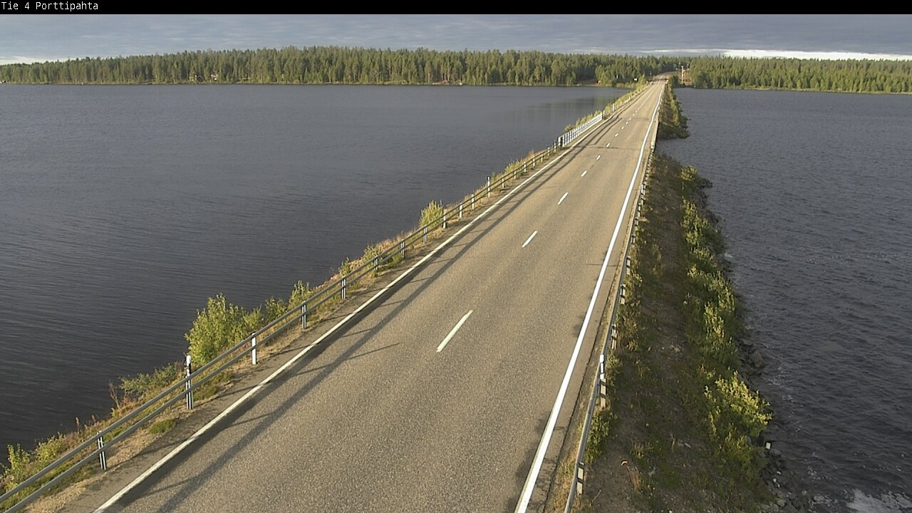 Weather Camera Image Road 4 Sodankylä, Porttipahta, Sodankylä, Lappi