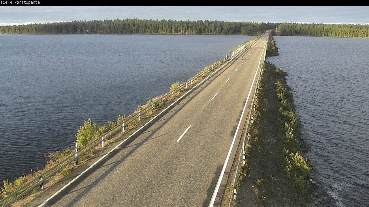 Weather Camera Image Road 4 Sodankylä, Porttipahta, Sodankylä, Lappi