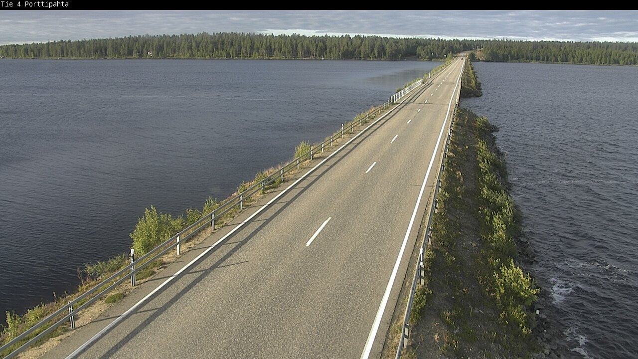 Weather Camera Image Road 4 Sodankylä, Porttipahta, Sodankylä, Lappi