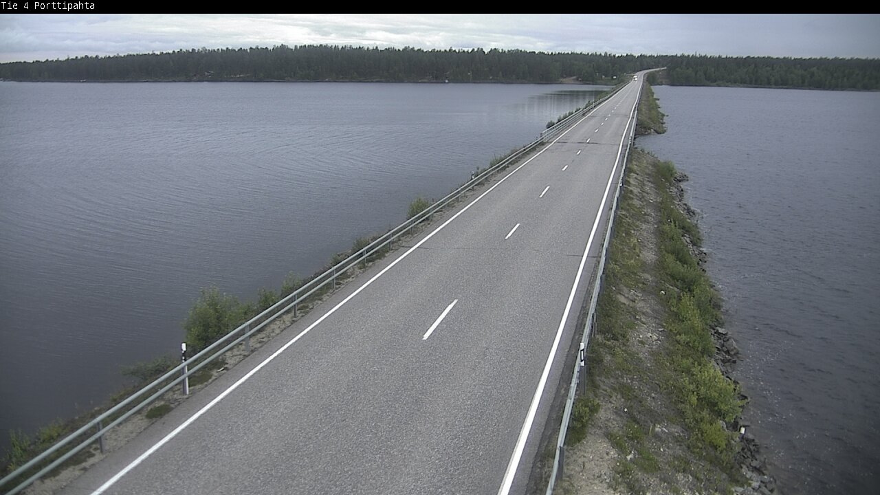 Weather Camera Image Road 4 Sodankylä, Porttipahta, Sodankylä, Lappi