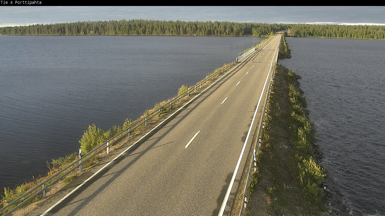 Weather Camera Image Road 4 Sodankylä, Porttipahta, Sodankylä, Lappi