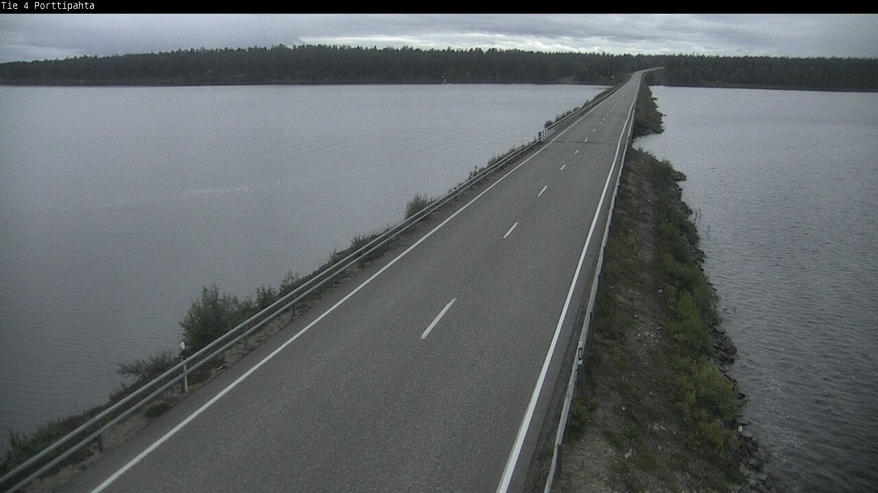 Weather Camera Image Road 4 Sodankylä, Porttipahta, Sodankylä, Lappi