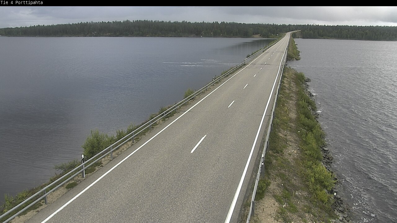 Weather Camera Image Road 4 Sodankylä, Porttipahta, Sodankylä, Lappi