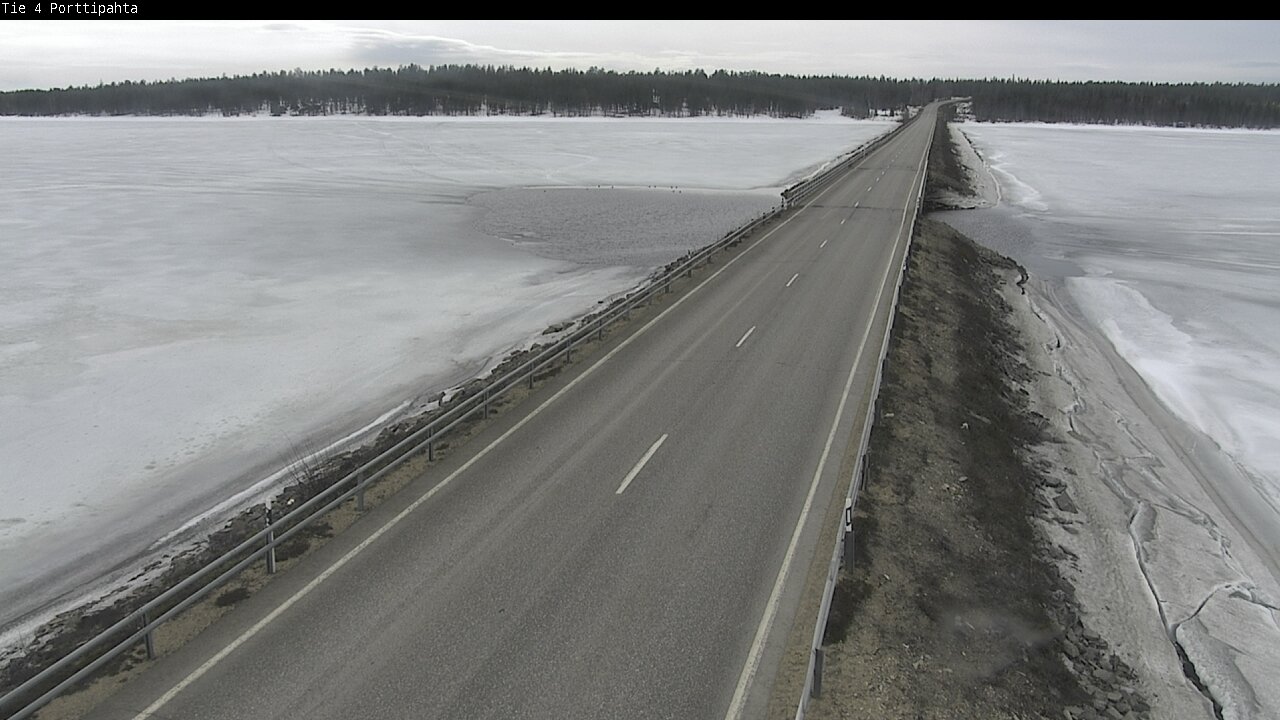 Kelikamerat Kuva Tie 4 Sodankylä, Porttipahta, Sodankylä, Lappi
