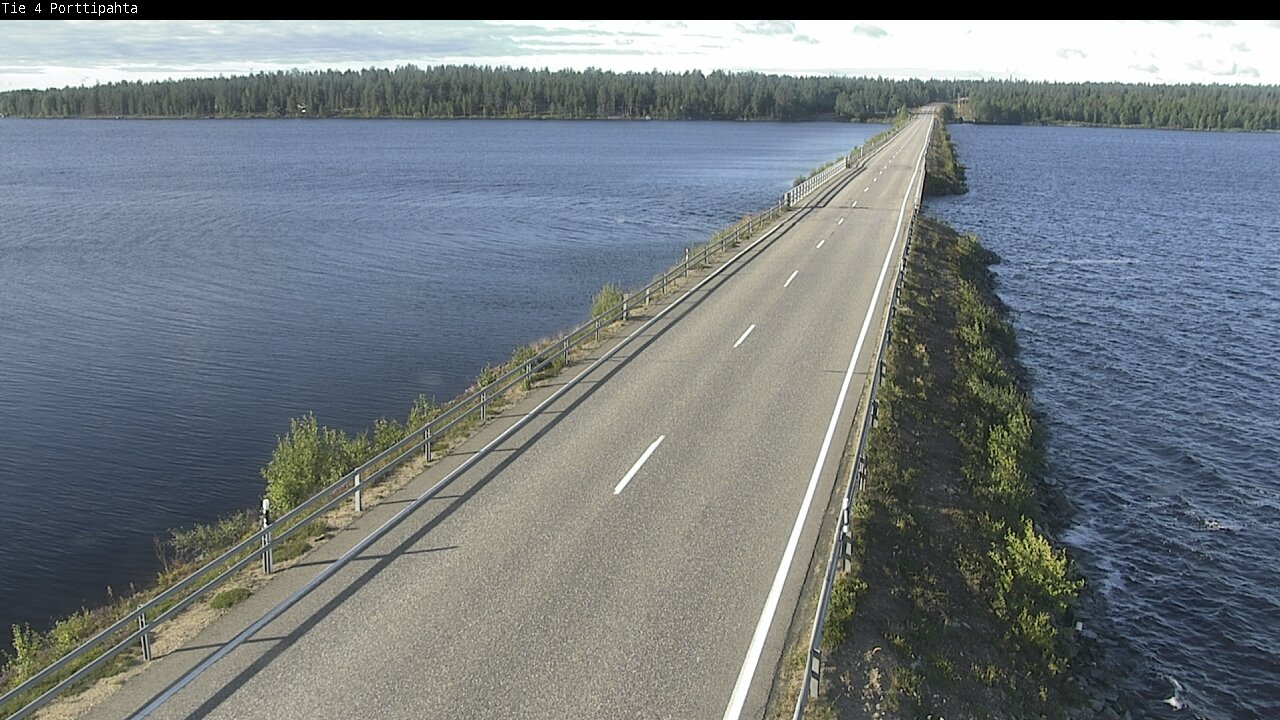 Weather Camera Image Road 4 Sodankylä, Porttipahta, Sodankylä, Lappi