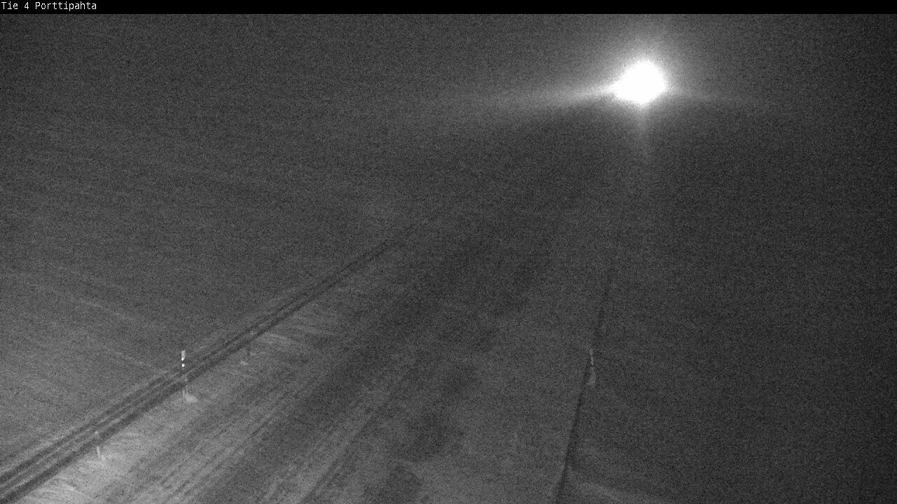 Weather Camera Image Road 4 Sodankylä, Porttipahta, Sodankylä, Lappi