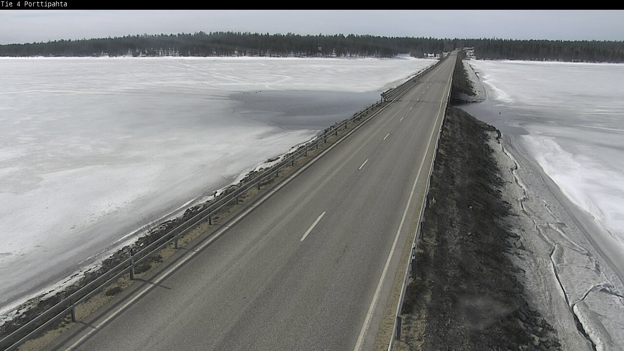 Kelikamerat Kuva Tie 4 Sodankylä, Porttipahta, Sodankylä, Lappi