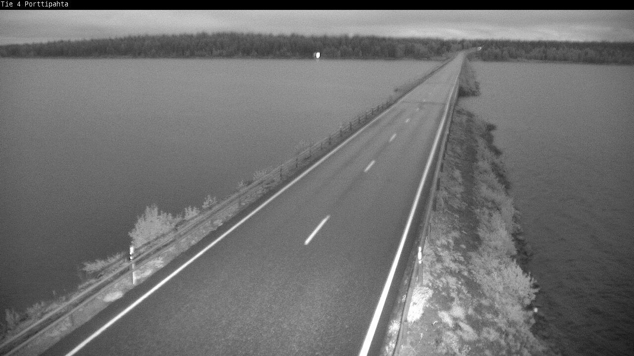 Weather Camera Image Road 4 Sodankylä, Porttipahta, Sodankylä, Lappi