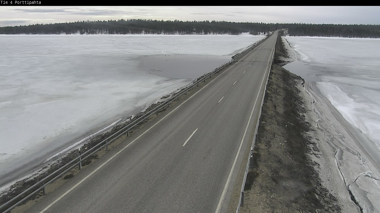 Kelikamerat Kuva Tie 4 Sodankylä, Porttipahta, Sodankylä, Lappi