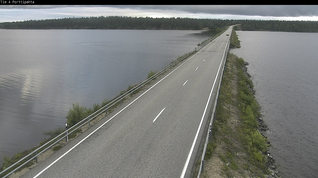 Weather Camera Image Road 4 Sodankylä, Porttipahta, Sodankylä, Lappi