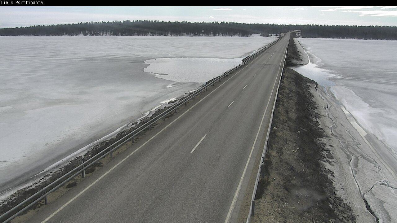 Kelikamerat Kuva Tie 4 Sodankylä, Porttipahta, Sodankylä, Lappi