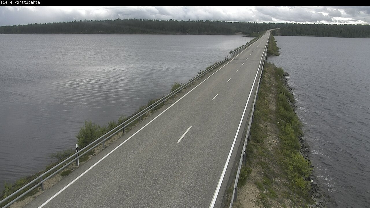 Weather Camera Image Road 4 Sodankylä, Porttipahta, Sodankylä, Lappi