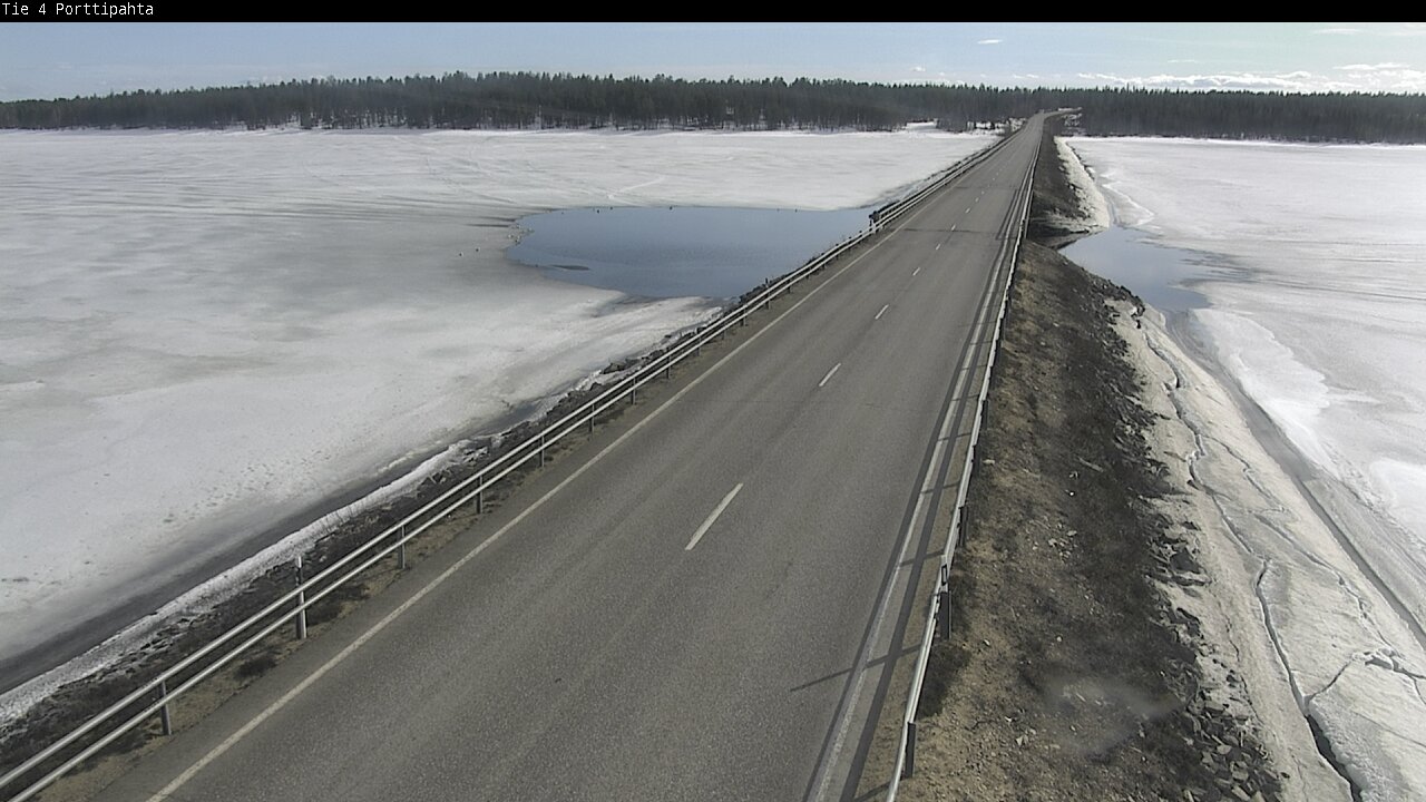 Kelikamerat Kuva Tie 4 Sodankylä, Porttipahta, Sodankylä, Lappi