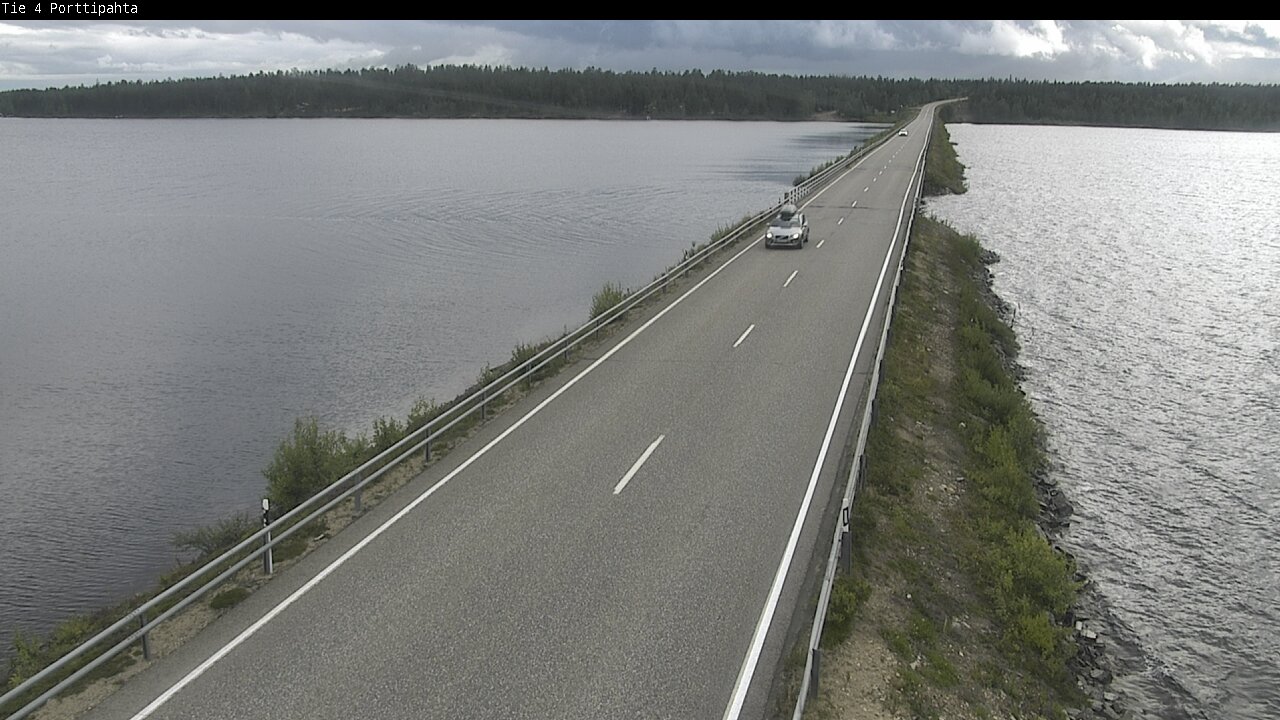 Weather Camera Image Road 4 Sodankylä, Porttipahta, Sodankylä, Lappi