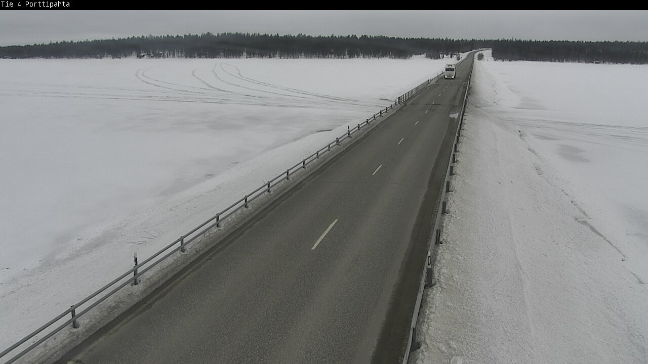 Kelikamerat Kuva Tie 4 Sodankylä, Porttipahta, Sodankylä, Lappi