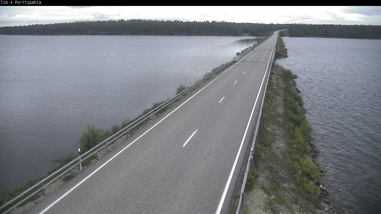 Weather Camera Image Road 4 Sodankylä, Porttipahta, Sodankylä, Lappi